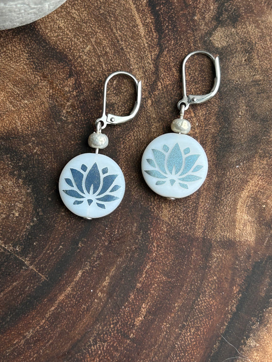 Lotus Earrings