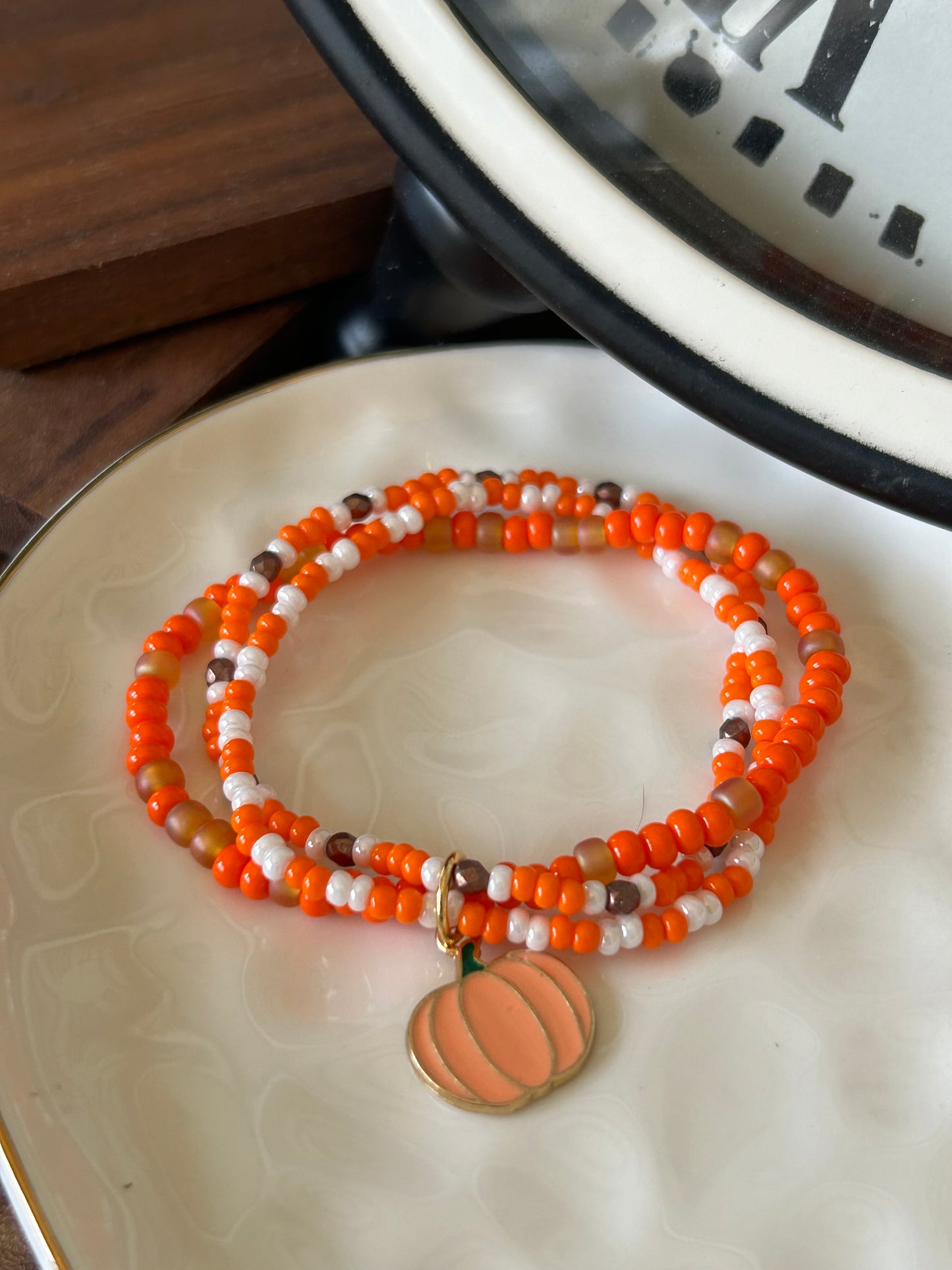 Pumpkin Seed Bracelet