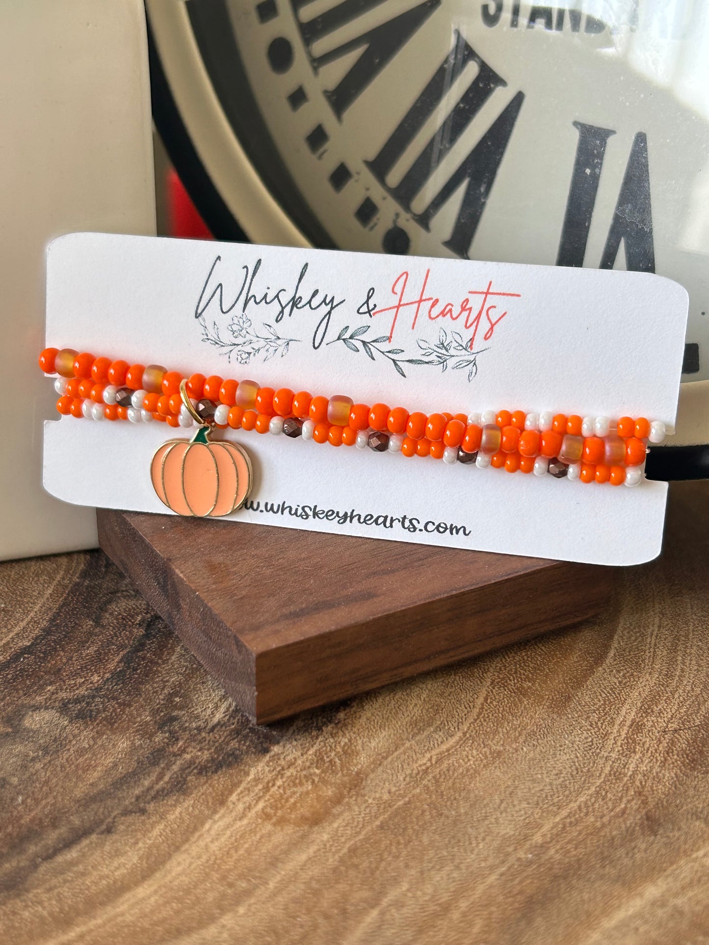 Pumpkin Seed Bracelet